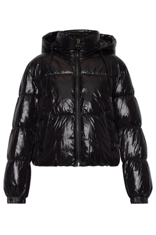 Michael 2024 Michael Kors Shiny Down Puffer Coat Black X-Small